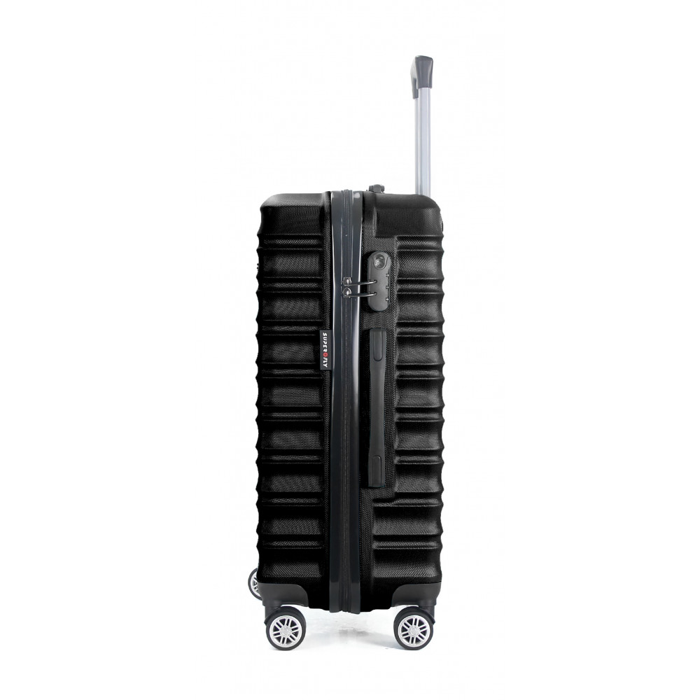 TROLLEY ADC Handgepäck Koffer - 39L Hartschalenkoffer, 55x34x23, Leichte ABS-Hartschale, Reisekoffer mit Rollen, 360 Doppelräder TROLLEY ADC Handgepäck Koffer - 39L Hartschalenkoffer, 55x34x23, Leichte ABS-Hartschale, Reisekoffer mit Rollen, 360 Doppelräder