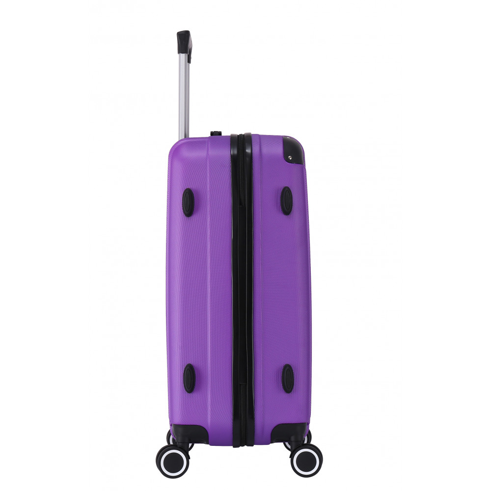 TROLLEY ADC Handgepäck Koffer - 39L Hartschalenkoffer, 55cm, Leichte, ABS-Hartschale, Reisekoffer mit Rollen, 360 Doppelräder