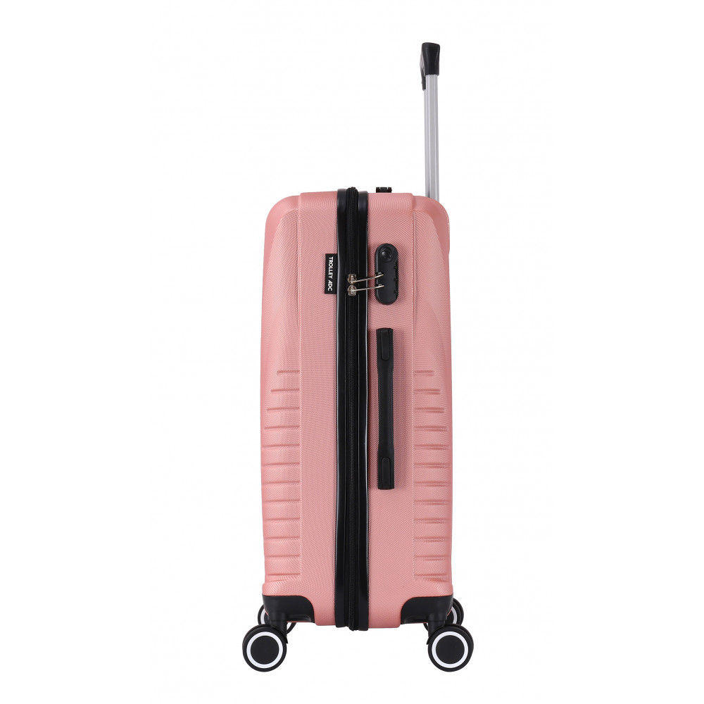 Valise Cabine 4 roues 55cm ABS - Elegance - Trolley ADC Valise Cabine 4 roues 55cm ABS - Elegance - Trolley ADC