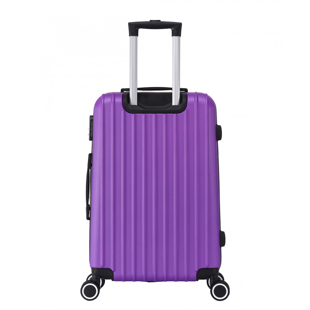 TROLLEY ADC Koffer Mittelgroß - 65L Hartschalenkoffer, 65x41x26, Leichte ABS-Hartschale, Reisekoffer mit Rollen, 360 Doppelräder