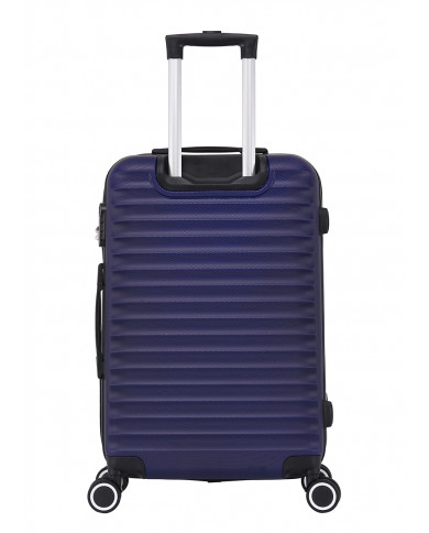 Set de 3 valises 4 roues ABS - Classiq - Trolley ADC - Bleu Marine