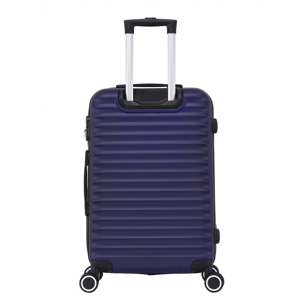 TROLLEY ADC Koffer Set - 3-teilig, Hartschalenkoffer Groß, Mittel, Klein, leichte Reisekoffer mit Rollen, 360-Doppelräder