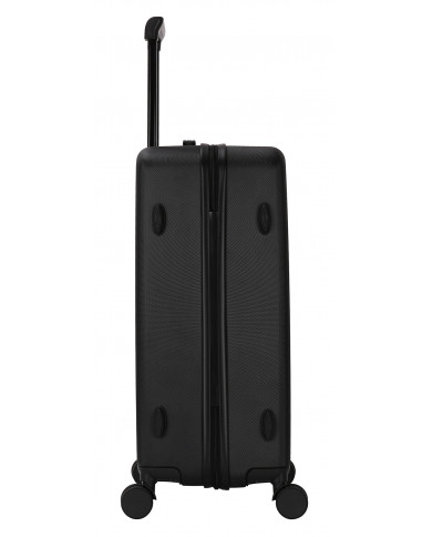 Valise Moyenne 4 roues 65cm rigide - DOWNTOWN - DEELUXE - Noir