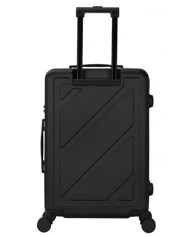 Valise Moyenne 4 roues 65cm rigide - DOWNTOWN - DEELUXE - Noir