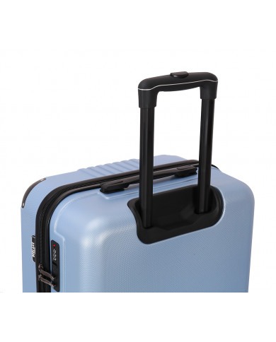 Valise Moyenne 4 roues 65cm rigide - CITYVIEW - DEELUXE - Bleu Lagon