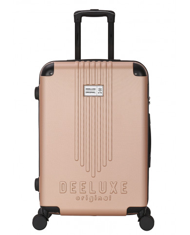 Valise Moyenne 4 roues 65cm rigide - CITYVIEW - DEELUXE - Champagne