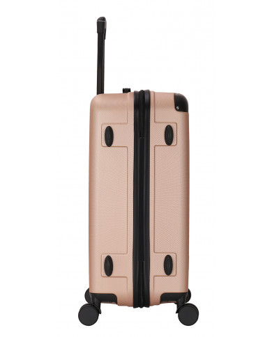Valise Moyenne 4 roues 65cm rigide - CITYVIEW - DEELUXE - Champagne