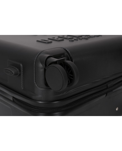 Valise Moyenne 4 roues 65cm rigide - CITYVIEW - DEELUXE - Noir