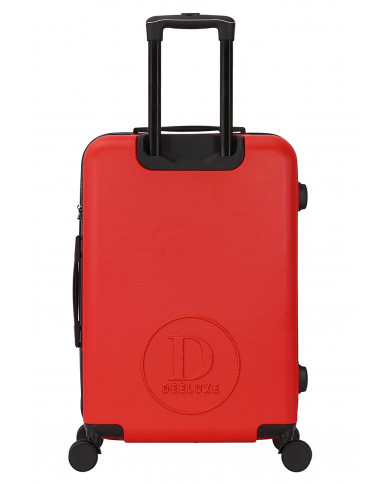 Valise Moyenne 4 roues 65cm rigide - CITYVIBE - DEELUXE - Bordeaux