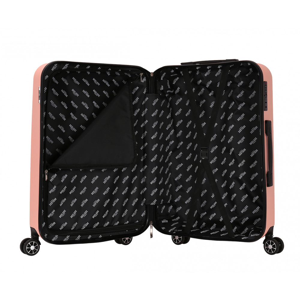 Valise Moyenne 4 roues 65cm rigide - TROPICAL DREAM - DEELUXE Valise Moyenne 4 roues 65cm rigide - TROPICAL DREAM - DEELUXE