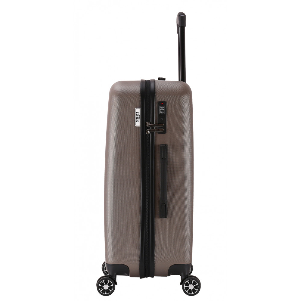 Valise Moyenne 4 roues 65cm rigide - TROPICAL DREAM - DEELUXE Valise Moyenne 4 roues 65cm rigide - TROPICAL DREAM - DEELUXE