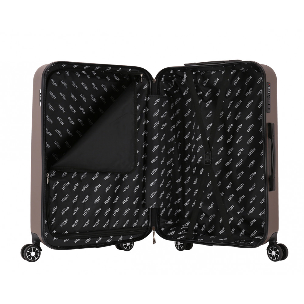 Valise Moyenne 4 roues 65cm rigide - TROPICAL DREAM - DEELUXE Valise Moyenne 4 roues 65cm rigide - TROPICAL DREAM - DEELUXE