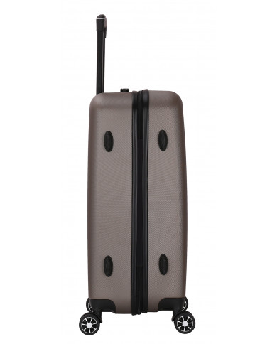 Valise Moyenne 4 roues 65cm rigide - FREE SOUL - DEELUXE - Bronze