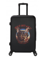 Valise Moyenne 4 roues 65cm rigide - DOGGY RIDER - DEELUXE Valise Moyenne 4 roues 65cm rigide - DOGGY RIDER - DEELUXE