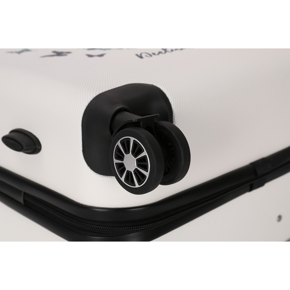 Valise Moyenne 4 roues 65cm rigide - BLUE SERENITY - DEELUXE Valise Moyenne 4 roues 65cm rigide - BLUE SERENITY - DEELUXE