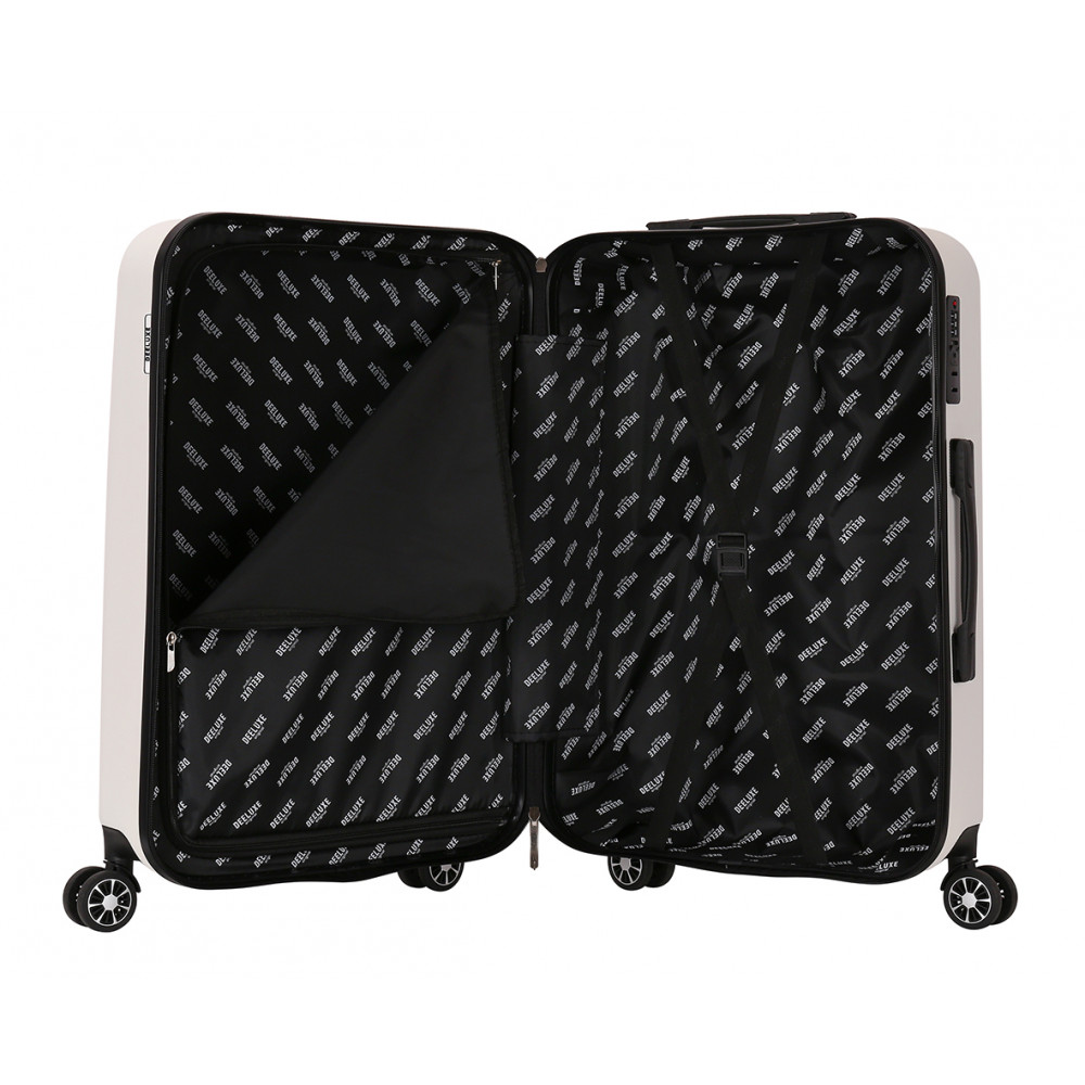 Valise Moyenne 4 roues 65cm rigide - BLUE SERENITY - DEELUXE Valise Moyenne 4 roues 65cm rigide - BLUE SERENITY - DEELUXE