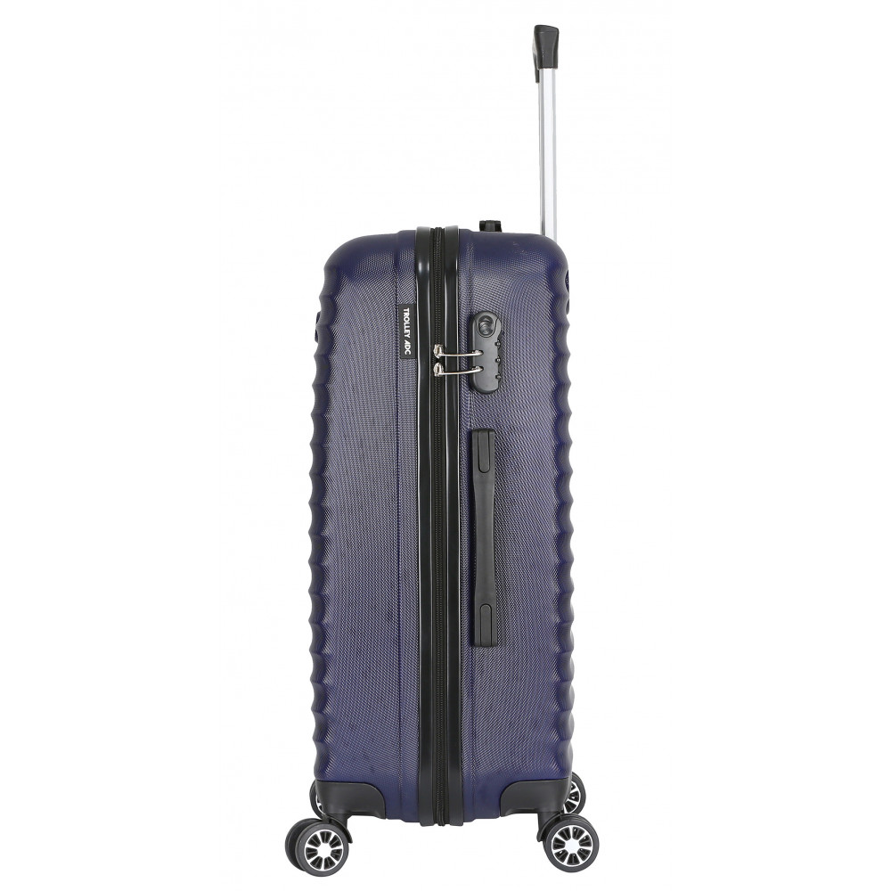 TROLLEY ADC Koffer Groß 94L - XL Hartschalenkoffer 76x45x28, Leichte ABS-Hartschale, Reisekoffer mit Rollen, 360 Doppelräder TROLLEY ADC Koffer Groß 94L - XL Hartschalenkoffer 76x45x28, Leichte ABS-Hartschale, Reisekoffer mit Rollen, 360 Doppelräder
