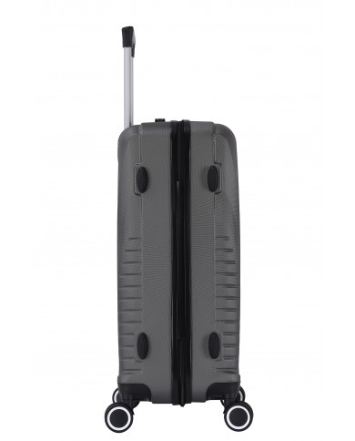Valise Grande taille 4 roues 75cm - Elegance - Trolley ADC - Gris