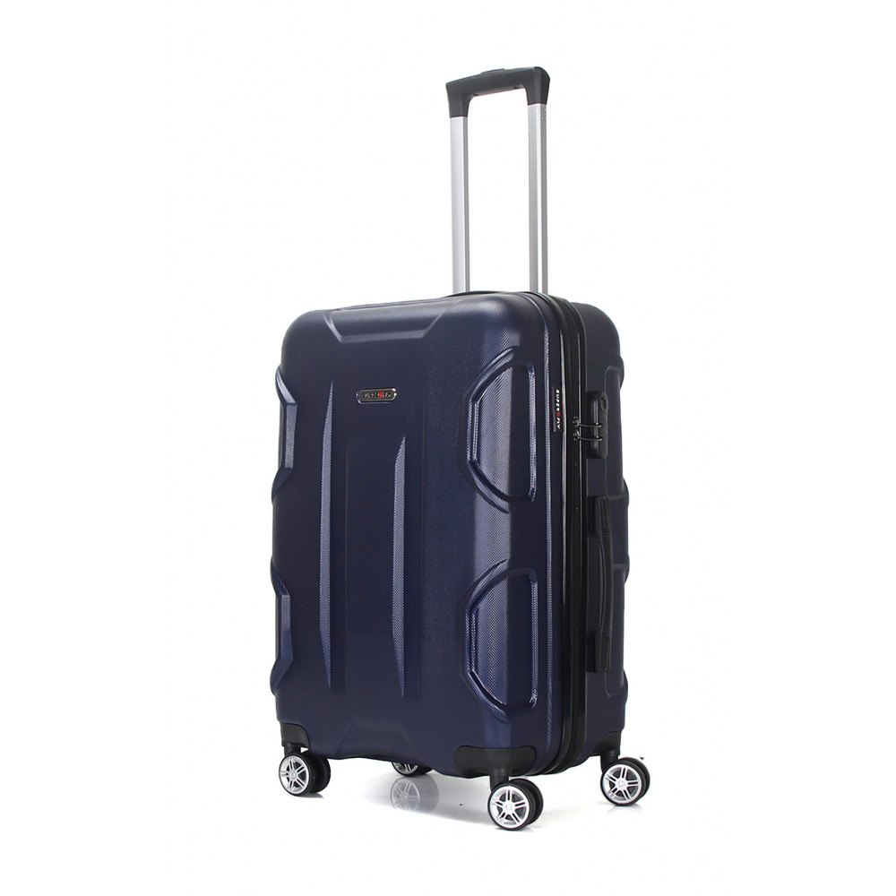 TROLLEY ADC Handgepäck Koffer - 39L Hartschalenkoffer, 55x34x23, Leichte ABS-Hartschale, Reisekoffer mit Rollen, 360 Doppelräder