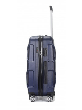 Valise Cabine 55cm double roues rigide - Palace - SuperFly - Bleu Marine