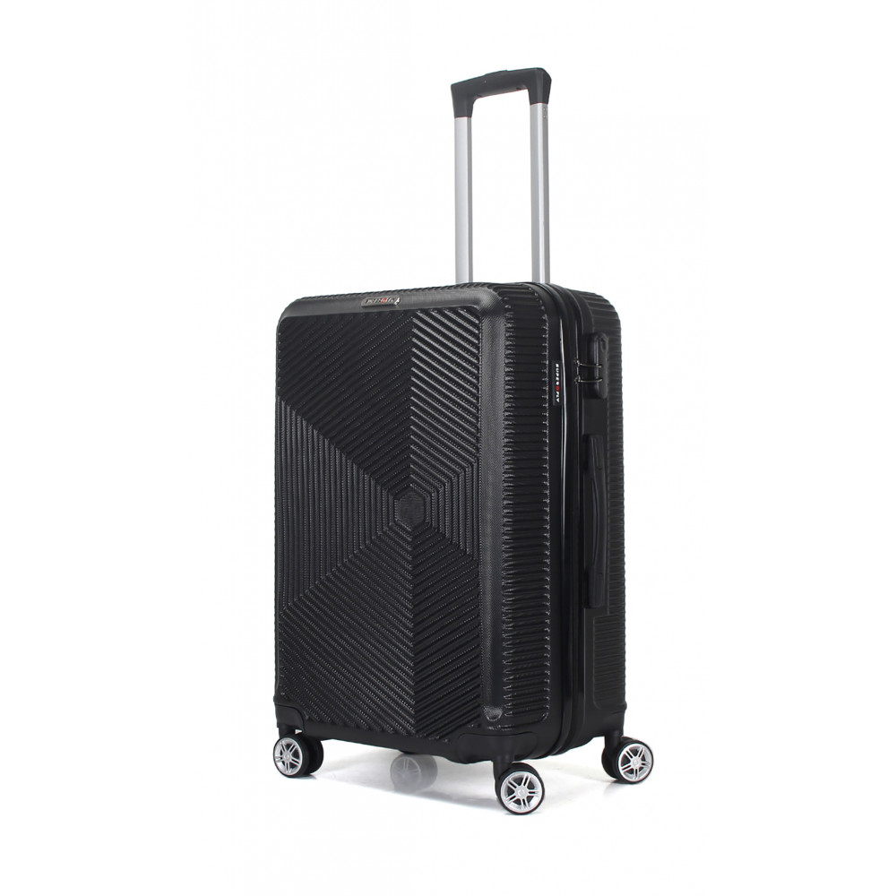 TROLLEY ADC Handgepäck Koffer - 39L Hartschalenkoffer, 55x34x23, Leichte ABS-Hartschale, Reisekoffer mit Rollen, 360 Doppelräder