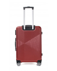 TROLLEY ADC Handgepäck Koffer - 39L Hartschalenkoffer, 55x34x23, Leichte ABS-Hartschale, Reisekoffer mit Rollen, 360 Doppelräder