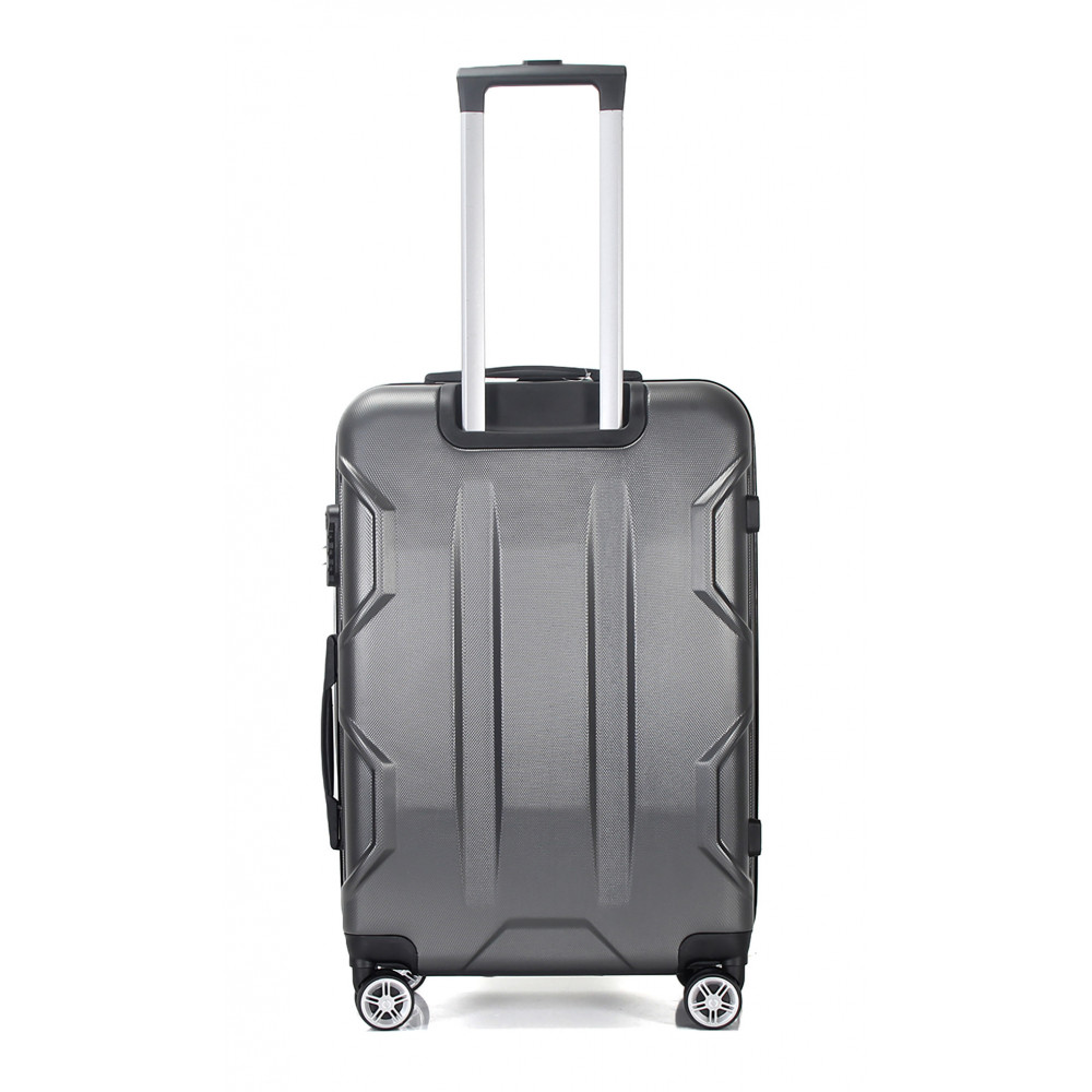 TROLLEY ADC Koffer Mittelgroß - 65L Hartschalenkoffer, 65x41x26, Leichte ABS-Hartschale, Reisekoffer mit Rollen, 360 Doppelräder