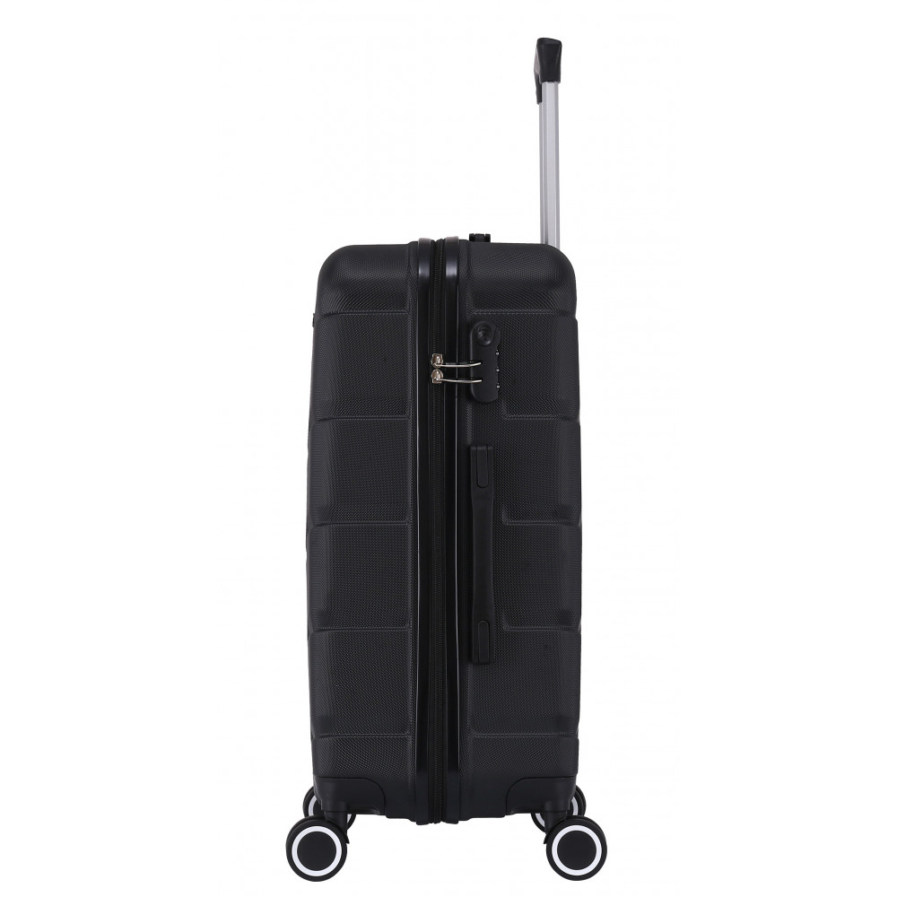 TROLLEY ADC Handgepäck Koffer - 39L Hartschalenkoffer, 55x34x23, Leichte ABS-Hartschale, Reisekoffer mit Rollen, 360 Doppelräder