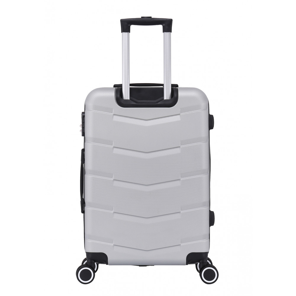 TROLLEY ADC Handgepäck Koffer - 39L Hartschalenkoffer, 55x34x23, Leichte ABS-Hartschale, Reisekoffer mit Rollen, 360 Doppelräder