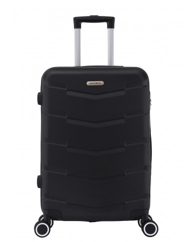 Valise Moyenne 4 roues 65cm rigide - Wall - SuperFly - Noir
