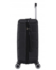 TROLLEY ADC Koffer Mittelgroß - 65L Hartschalenkoffer, 65x41x26, Leichte ABS-Hartschale, Reisekoffer mit Rollen, 360 Doppelräder