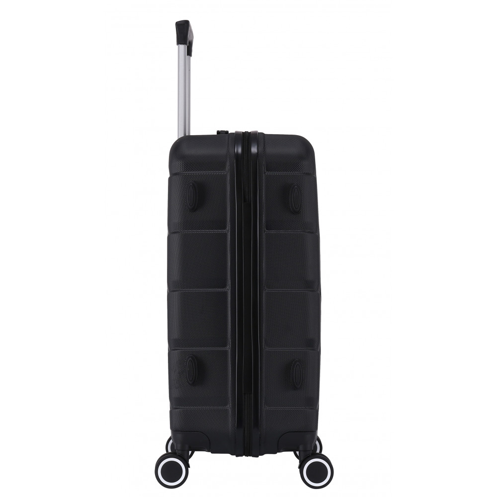 TROLLEY ADC Koffer Mittelgroß - 65L Hartschalenkoffer, 65x41x26, Leichte ABS-Hartschale, Reisekoffer mit Rollen, 360 Doppelräder