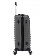 TROLLEY ADC Koffer Set - 3-teilig, Hartschalenkoffer Groß, Mittel, Klein, leichte Reisekoffer mit Rollen, 360-Doppelräder