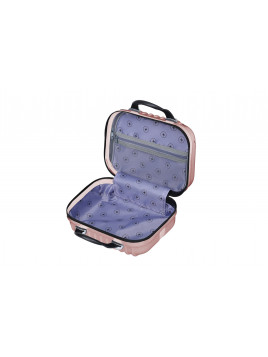 Vanity Trousse de Toilette ABS 29cm - Corner - TROLLEY ADC - Rose