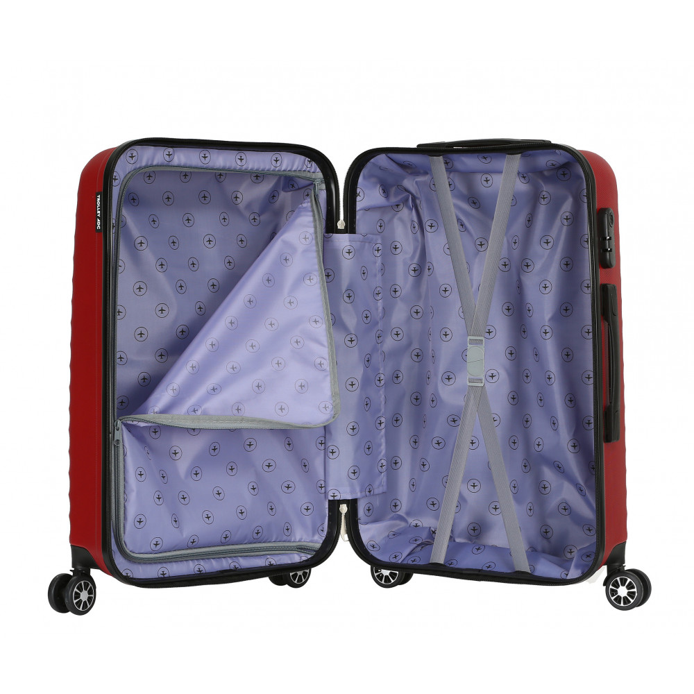 Valise Cabine 4 roues 55cm ABS - Classiq - Trolley ADC Valise Cabine 4 roues 55cm ABS - Classiq - Trolley ADC