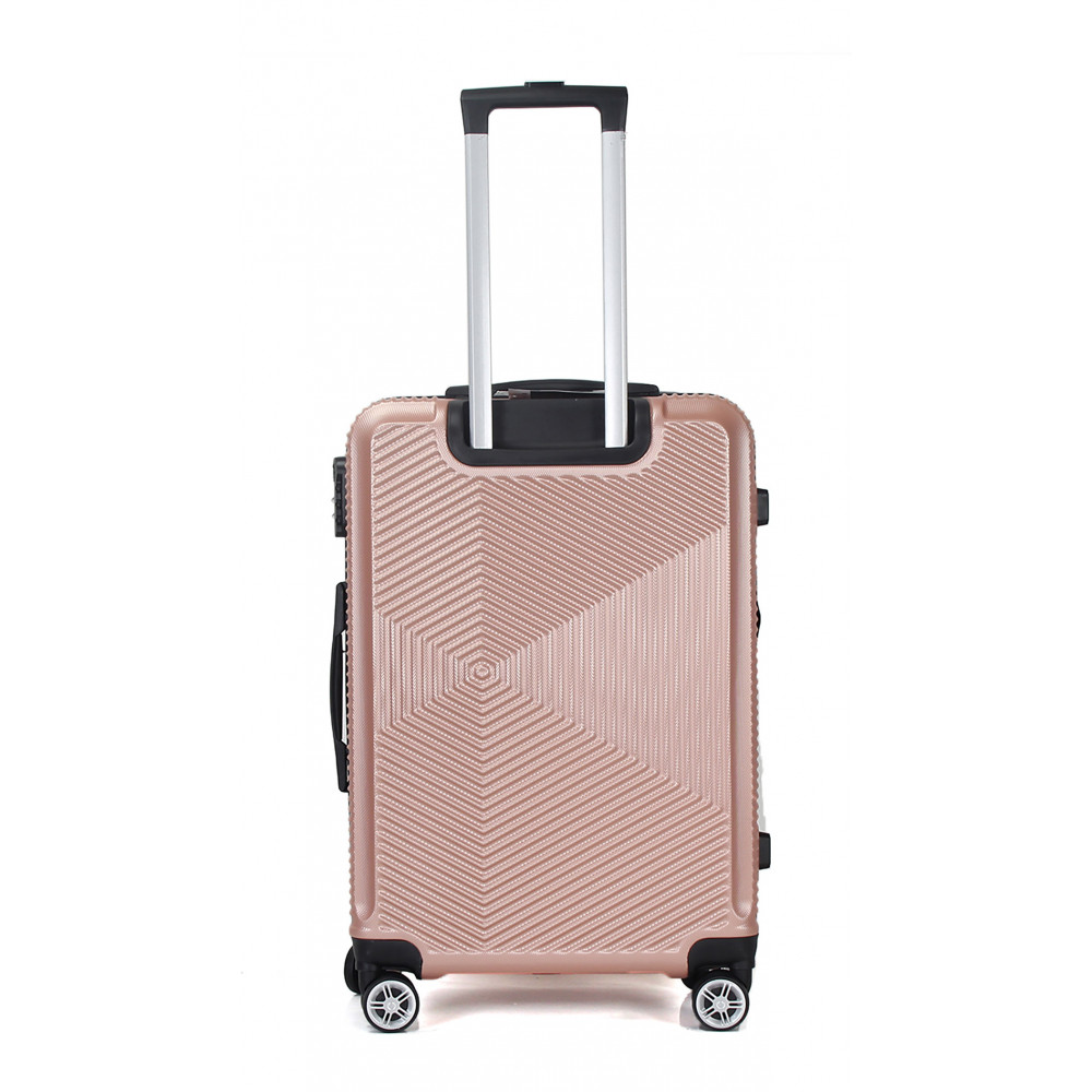 TROLLEY ADC Handgepäck Koffer - 39L Hartschalenkoffer, 55x34x23, Leichte ABS-Hartschale, Reisekoffer mit Rollen, 360 Doppelräder